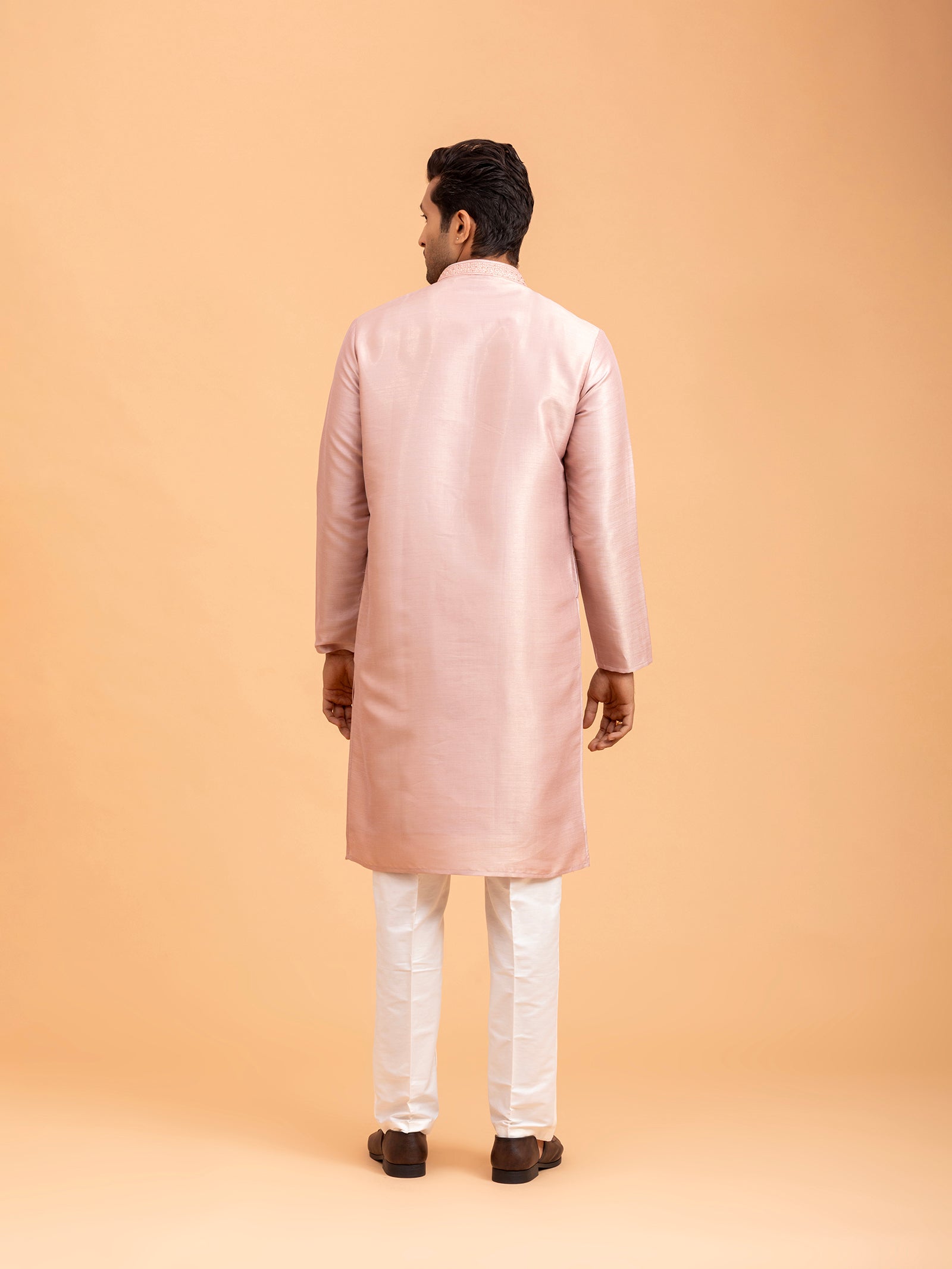 Rose Embroidered Kurta Set