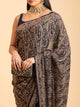 Regal Navy Paisley Filigree Saree