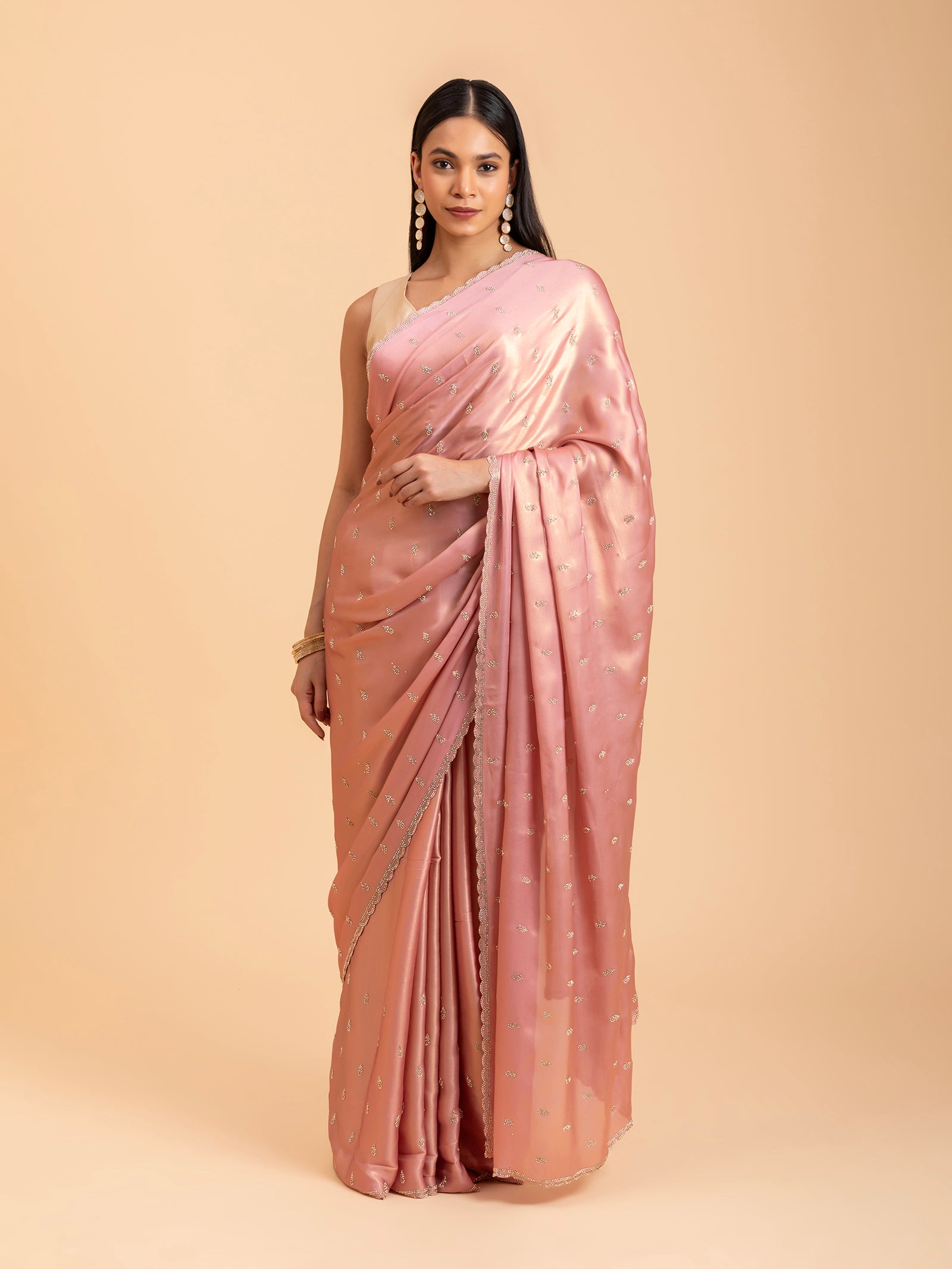 Mauve Orchid Radiance Saree