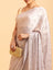 Lavender Starburst Saree