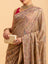 Honeyed Sandstone Paisley Tapestry Saree