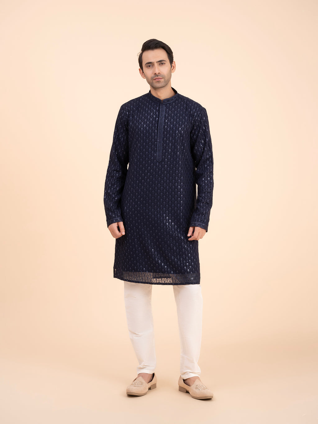 Midnight Sparkle Kurta Set
