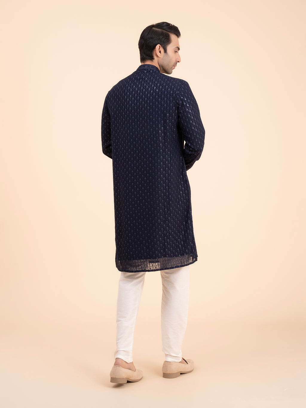 Midnight Sparkle Kurta Set